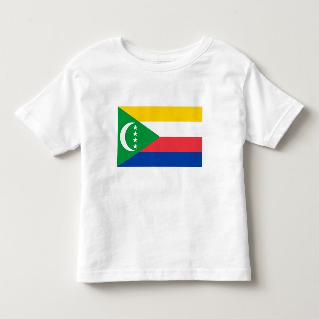 Camiseta Infantil Sinalizador Comores (Frente)