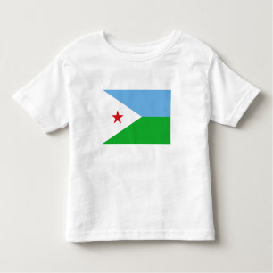 Camiseta Infantil Sinalizador Djibouti