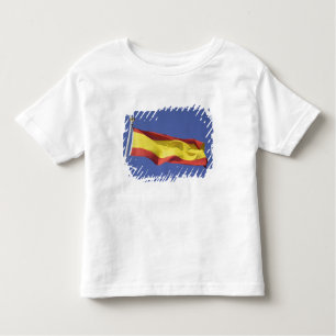 Camiseta Infantil Sinalizador espanhol RF)