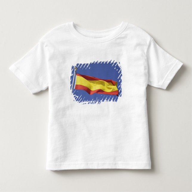Camiseta Infantil Sinalizador espanhol RF) (Frente)
