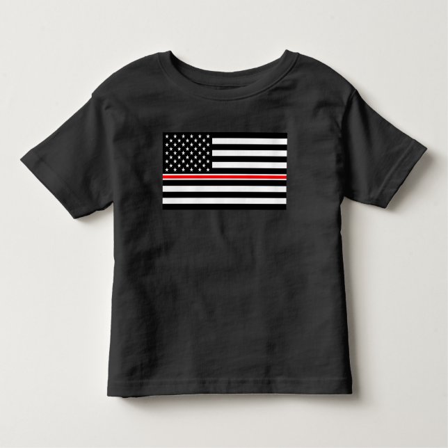 Camiseta Infantil Sinalizador fino da linha vermelha: Memorial do he (Frente)