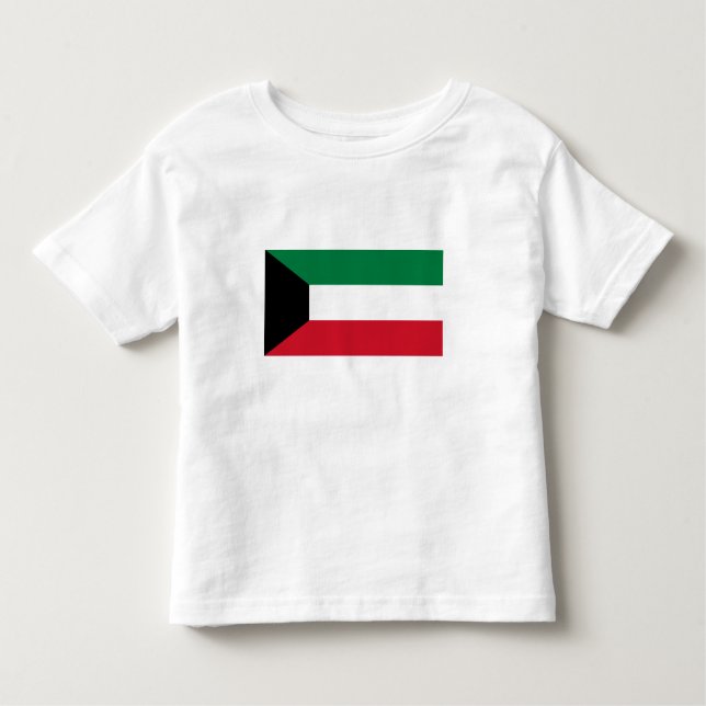 Camiseta Infantil Sinalizador Kuwait (Frente)