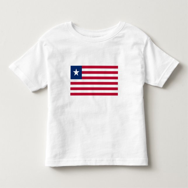 Camiseta Infantil Sinalizador Libéria (Frente)