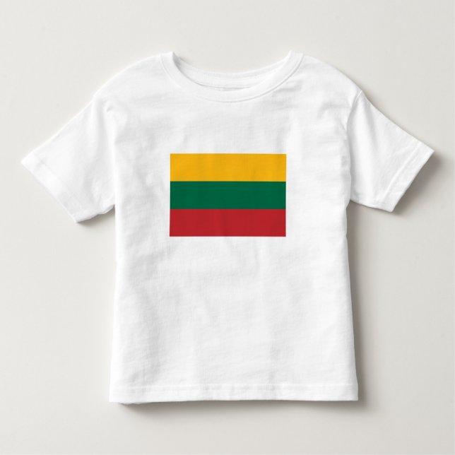 Camiseta Infantil Sinalizador Lituânia (Frente)