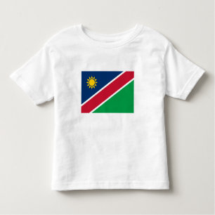 Camiseta Infantil Sinalizador Namíbia