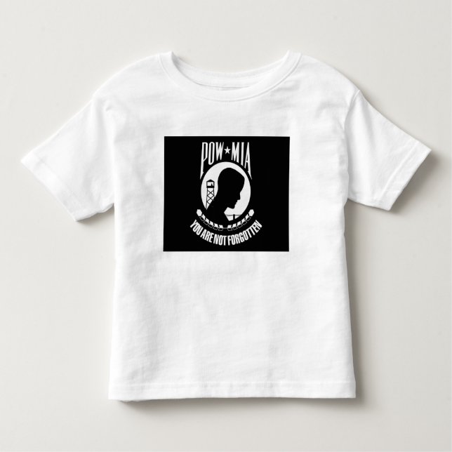 Camiseta Infantil Sinalizador POW-MIA (Frente)