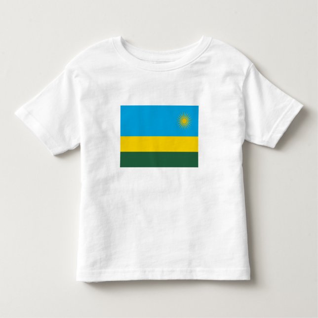 Camiseta Infantil Sinalizador Ruanda (Frente)