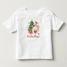 Camiseta Infantil Sinta o Natal Mágico