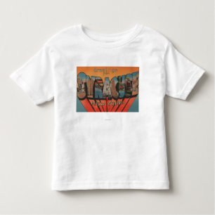 Camiseta Infantil Siracusa, New York - grandes cenas da letra