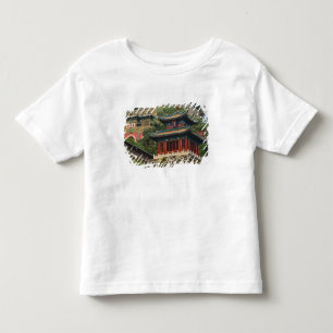 Camiseta Infantil Situado nos arredores do distrito de Haidian,