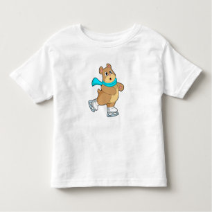 Camiseta Infantil Skates de gelo com gelo