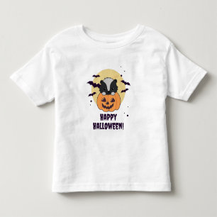 Camiseta Infantil Skunk Pumpkin Cute Skunts Feliz Halloween