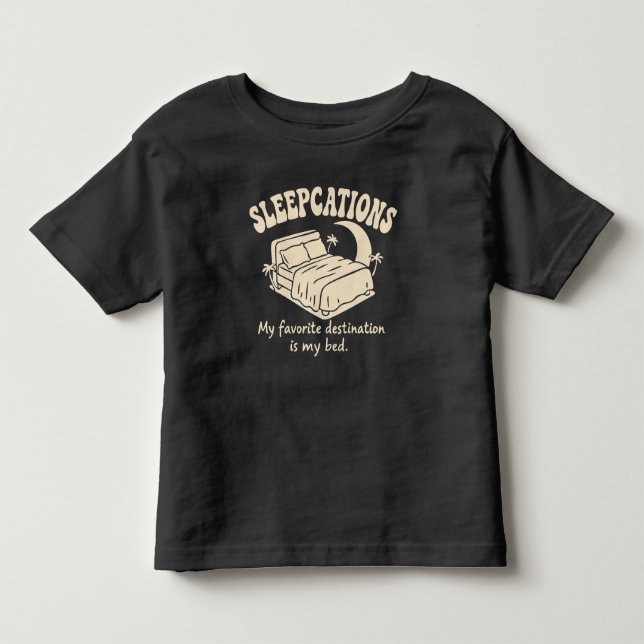 Camiseta Infantil Sleepcations (Frente)