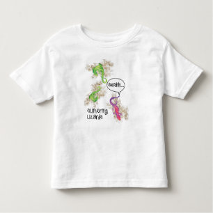 Camiseta Infantil Slithering Lizards Toddler Tee