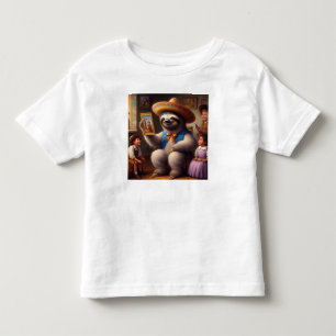 Camiseta Infantil Sloth Grandpa