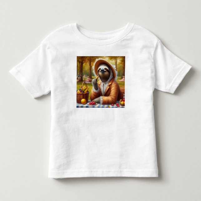Camiseta Infantil Sloth Picnic (Frente)