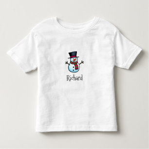Camiseta Infantil Snowman