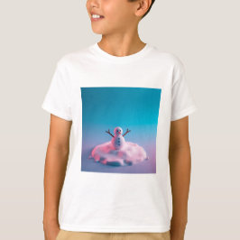 Camiseta infantil Snowman