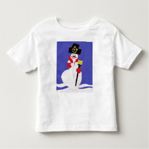 Camiseta Infantil Snowman por VictoriaShaylee
