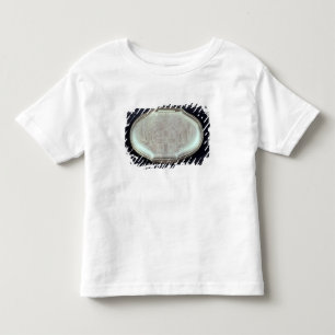 Camiseta Infantil Snuff a caixa gravada com uma brasão, c.1820