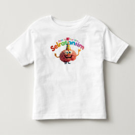 Camiseta Infantil Só Estou Aqui pela Serotonina |