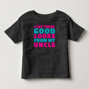 Camiseta Infantil Sobrinho herda a boa aparência do tio