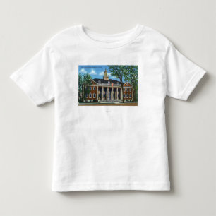 Camiseta Infantil Sociedade histórica da colônia de New Haven