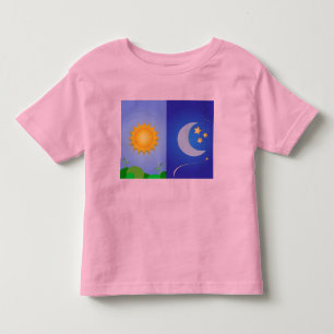 Camiseta Infantil sol e lua