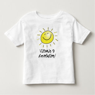 Camiseta Infantil Sol Feliz, Tanque de Revolução Vitamina D