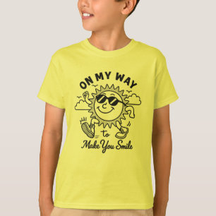 Camiseta Infantil Sol Fofo 'A Caminho de Fazer Voc