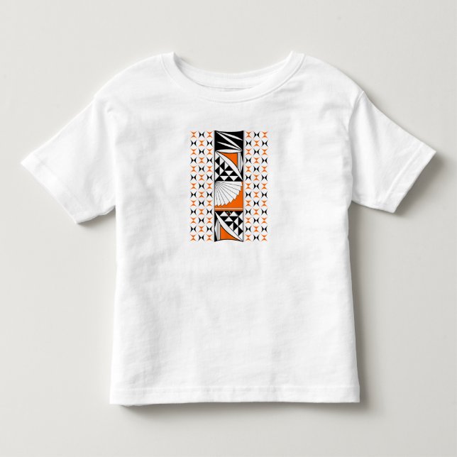 Camiseta Infantil Sol Sudoeste em Laranja (Frente)