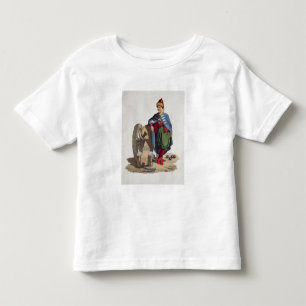Camiseta Infantil Soldado turco, 'dos trajes do vário Nat