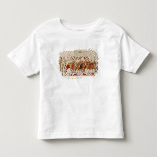 Camiseta Infantil Soldados que deixam Hastings para fazer a batalha