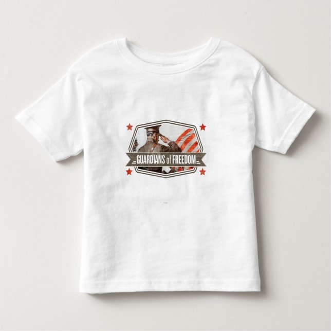 Camiseta Infantil Solider-Guardião da liberdade (Frente)