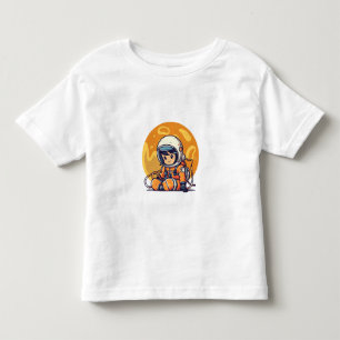 Camiseta Infantil Sonhe Grande, Pequeno Astronauta