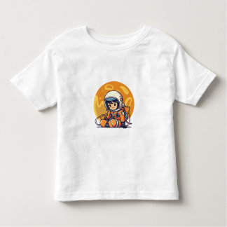 Camiseta Infantil Sonhe Grande, Pequeno Astronauta