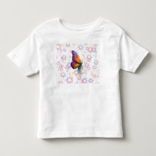 Camiseta Infantil Sonhos de Borboleta & Estrelas B