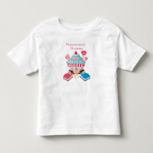 Camiseta Infantil Sonhos de hortelã 