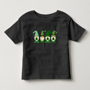 Camiseta Infantil Sorte e Shamrocks - Comemorar Ruas. Dia de Patrick