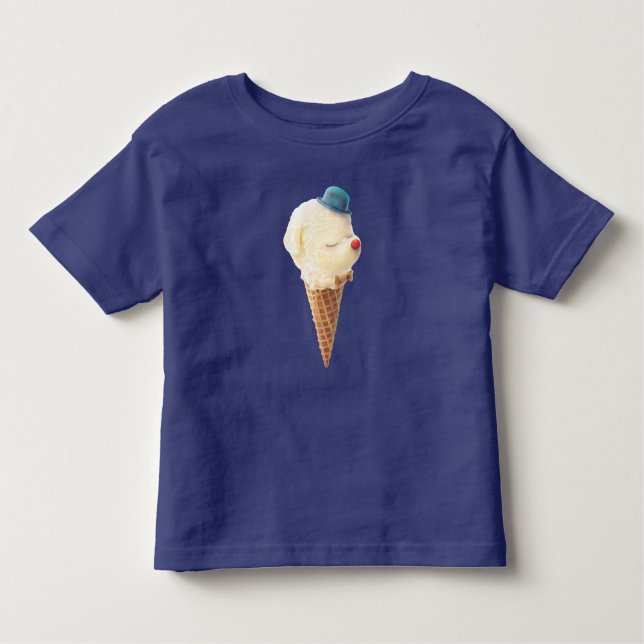 Camiseta Infantil Sorvete - Doce e Resfriamento (Frente)