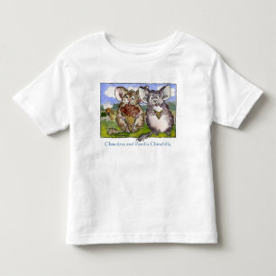 Camiseta Infantil Sorvete ou Gelato? Chinchillas Toddler T-Shirt