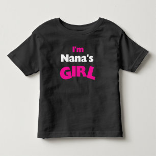 Camiseta Infantil Sou a garota da Nana