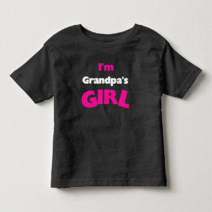Camiseta Infantil Sou a garota do vovô