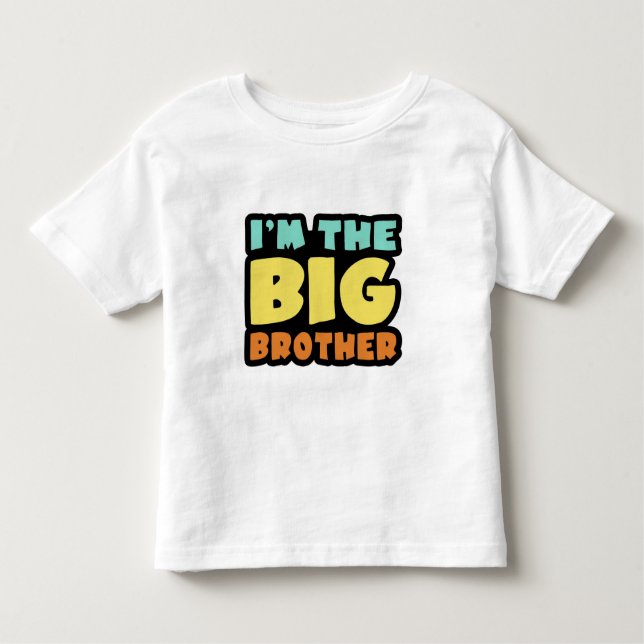 Camiseta Infantil Sou o Grande Irmão (Frente)