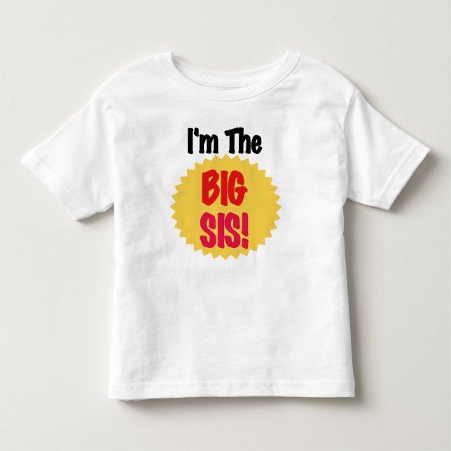 Camiseta Infantil Sou o Grande Sis (Frente)