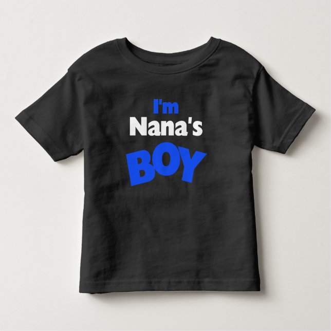 Camiseta Infantil Sou o Menino da Nana (Frente)