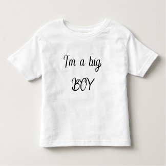 Camiseta Infantil Sou um menino grande