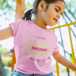 Camiseta Infantil Sparkle Burst Incrível Sibling