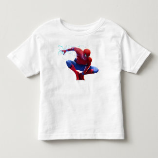 Camiseta Infantil Spider Superhero Action Pose Kids T-Shirt