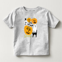 Spooky Pumpkins encantando o Halloween Ghosts Bats